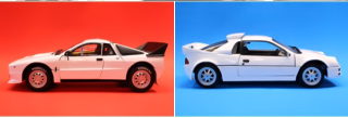 Illustration for article titled Ricko 1:18 scale Ford RS200